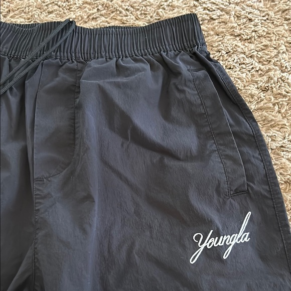 Men's Black Running Pants - Picture 2 of 12